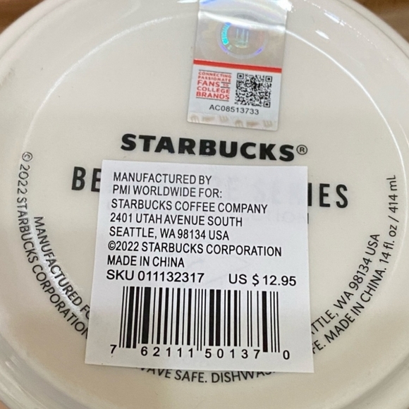 STARBUCKS University of Colorado Boulder Been There Series Campus Collection - Picture 5 of 5